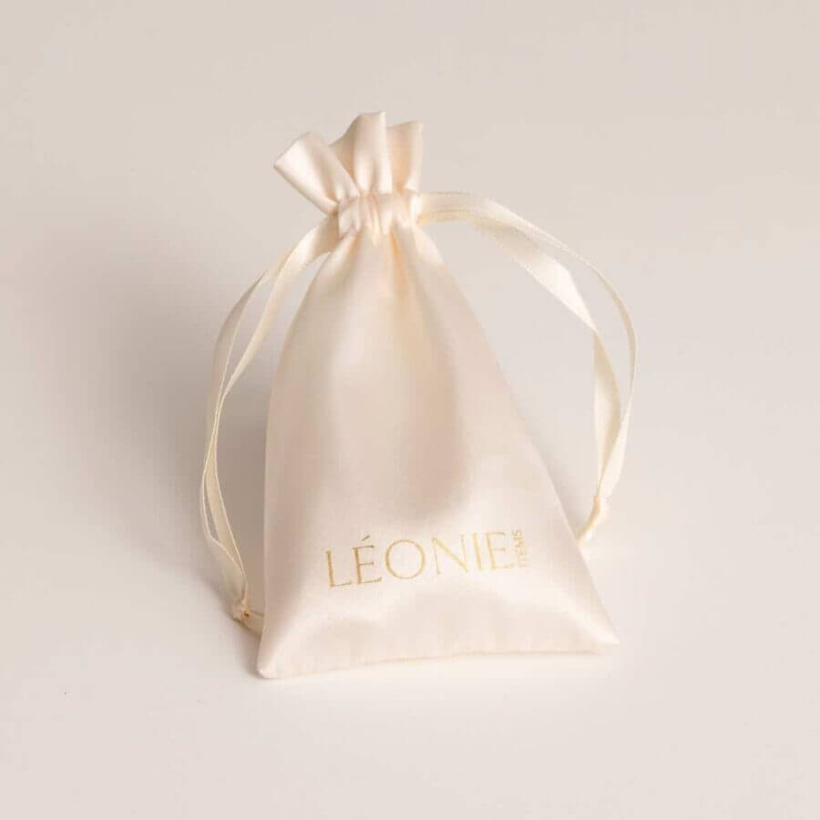 Vit presentpåse Liten